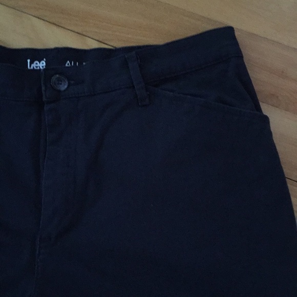 Lee All Day pants size 10 Navy blue - Picture 2 of 3